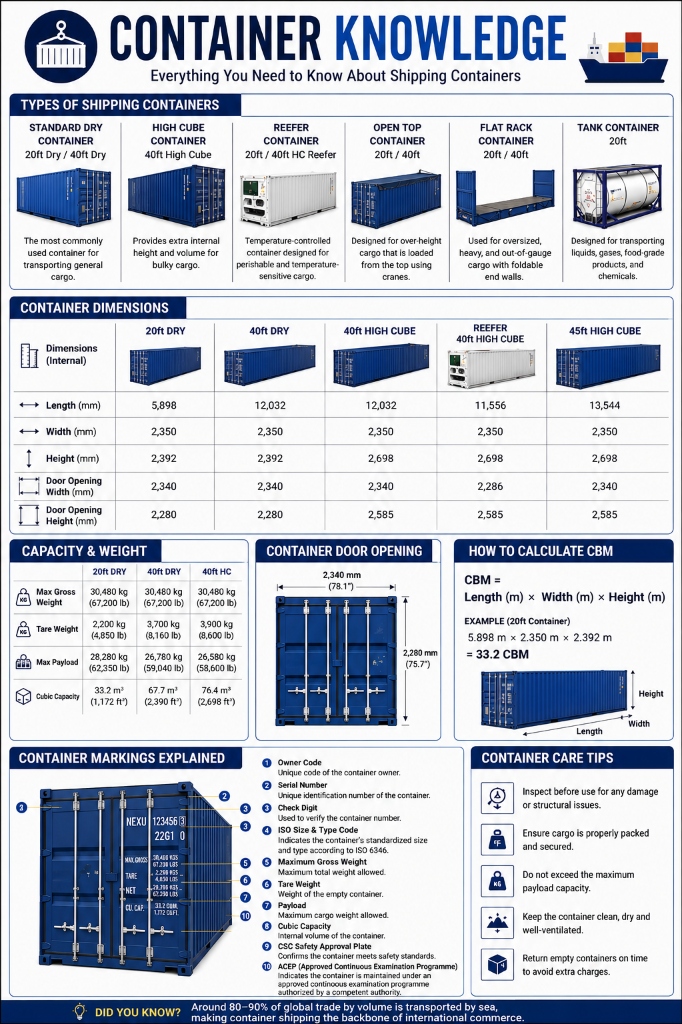 Types of Containers